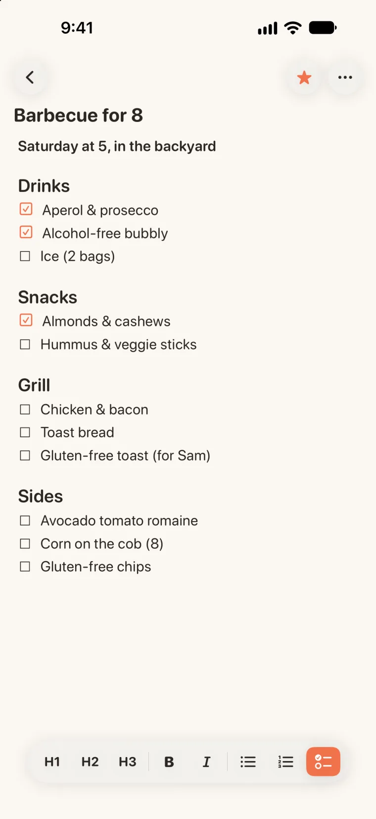 Pinpal Notes on iPhone